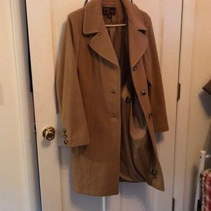Anne Klein Wool Cashmere Coat